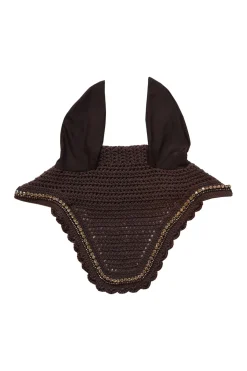 Bonnet Anti-Mouche Wellington Stone & Pearl Soundless Kentucky Horsewear