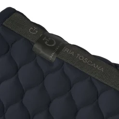 Cavalleria Toscana Circular Quilted Jersey Dressage Saddle Pad