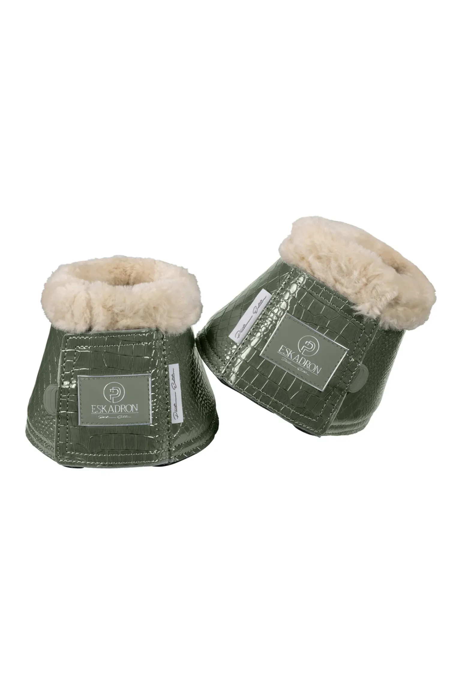 Cloches Eskadron Croco Fausse Fourrure