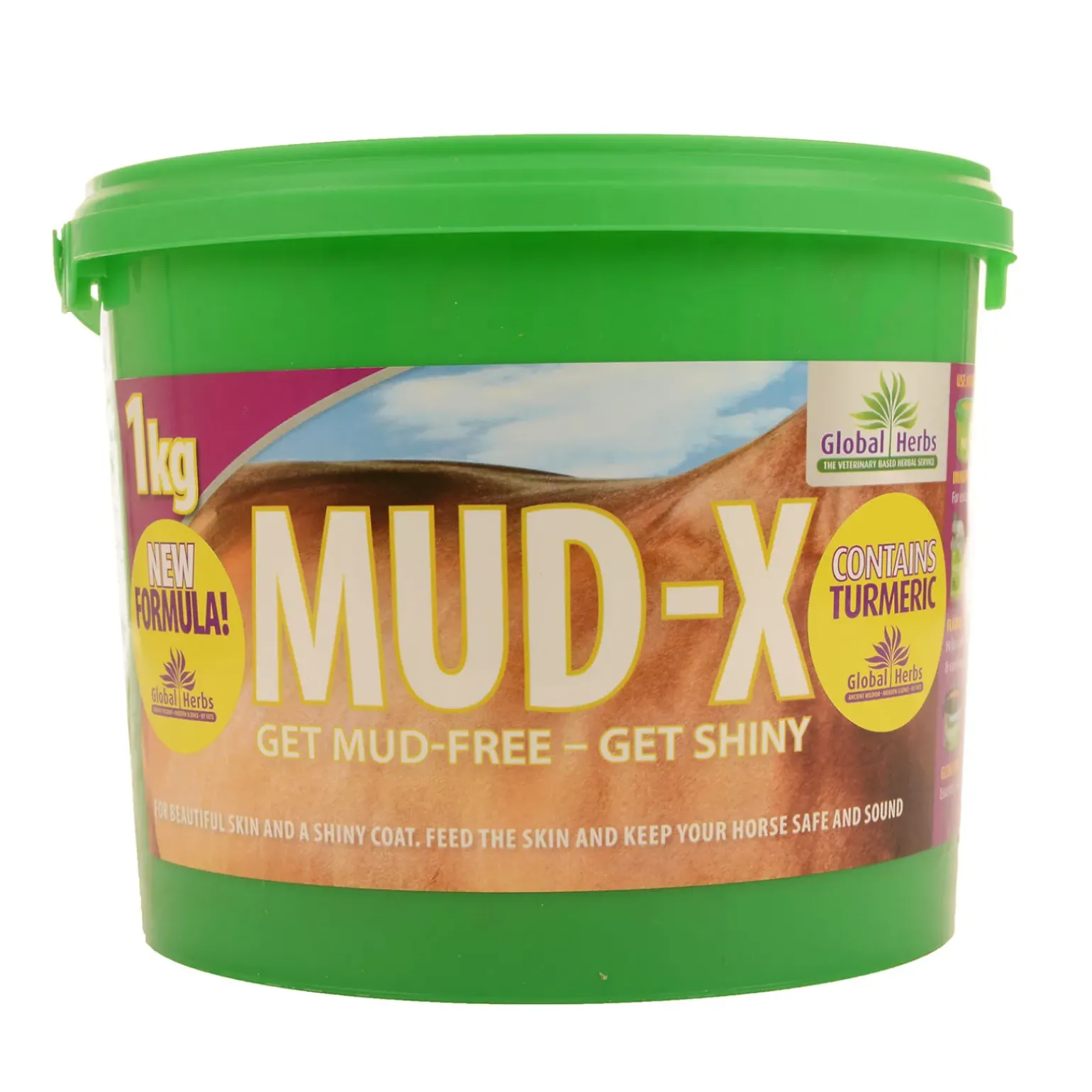 Complement Alimentaire De Soin Boue Global Herbs Mud-X, 500 G