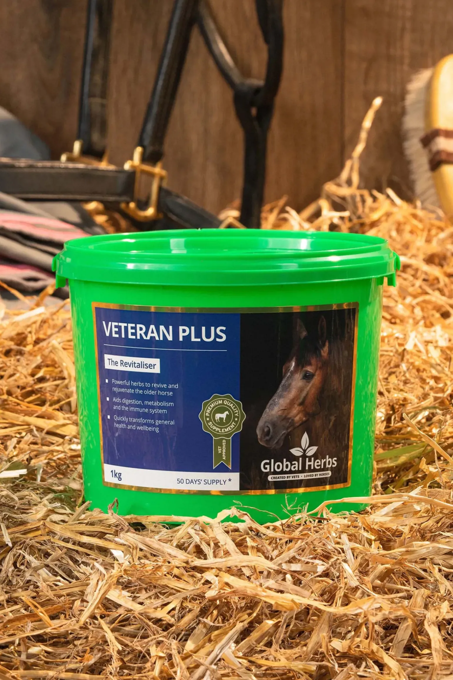 Complement Alimentaire De Soin Global Herbs Veteran Plus 1Kg