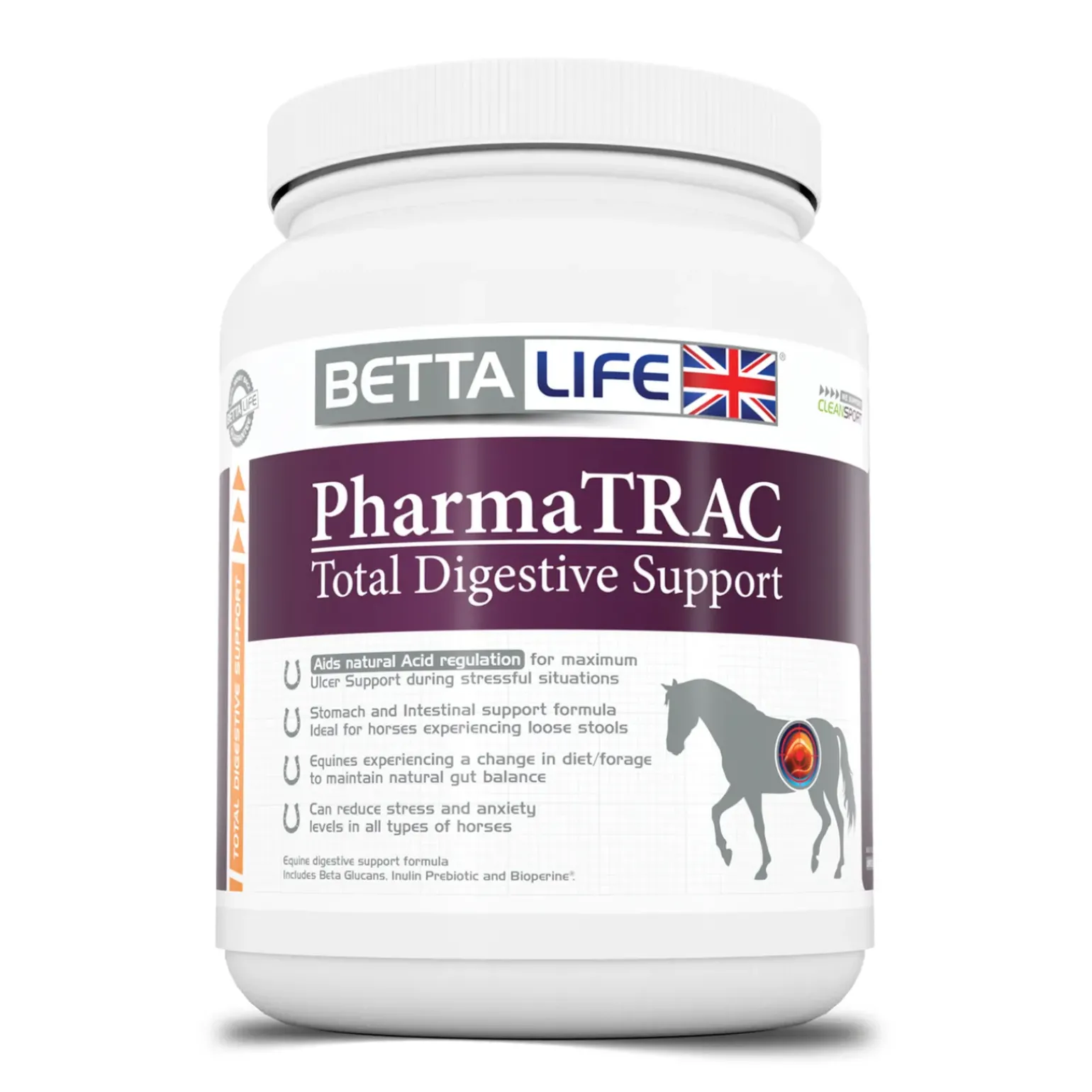Complement De Soutien Digestif Pour Chevaux Pharmatrac Total Digestive Support Equine Supplement, 1Kg