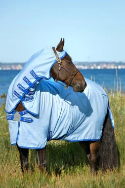 Couverture Anti-Eczéma Horseware Amigo Avec Couvre-Encolure Fixe, Poney