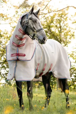 Couverture Anti-Mouches Avec Disqye Horseware Rambo Protector