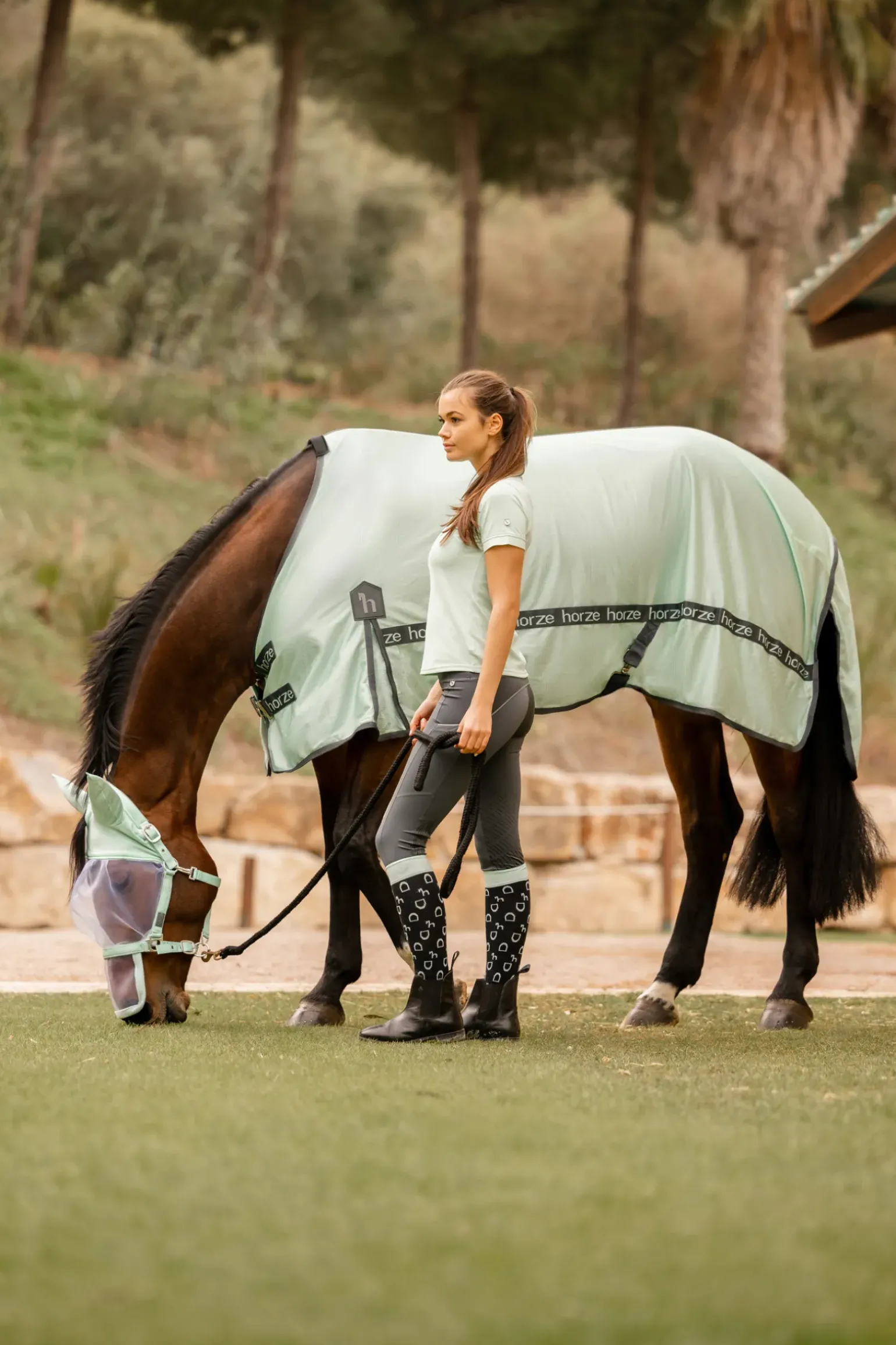 Couverture Anti-Mouches Horze Paso Fino Avec Protection Uv