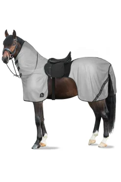Couverture Anti-Mouches Pour Monter A Cheval Horze Paso Fino Avec Couvre-Encolure Amovible Et Protection Uv