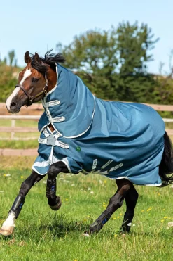Couverture D'Exterieur Horseware Ameco Bravo 12 Plus Couvre-Encolure, 100 G