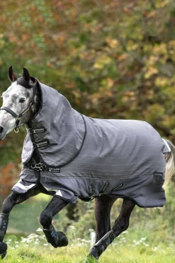 Couverture D'Exterieur Horseware Amigo Bravo 12 Reflectech Plus Avec Couvre-Encolure Amovible, 100 G