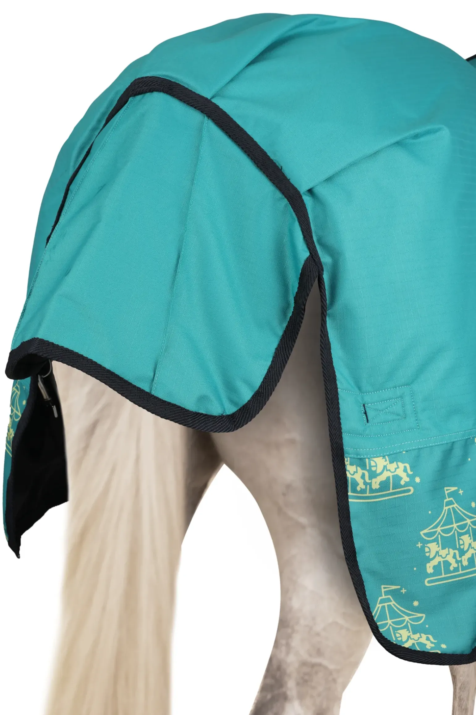 Couverture D'Exterieur Horze Carrousel Magique Poney Avec Doublure Polaire