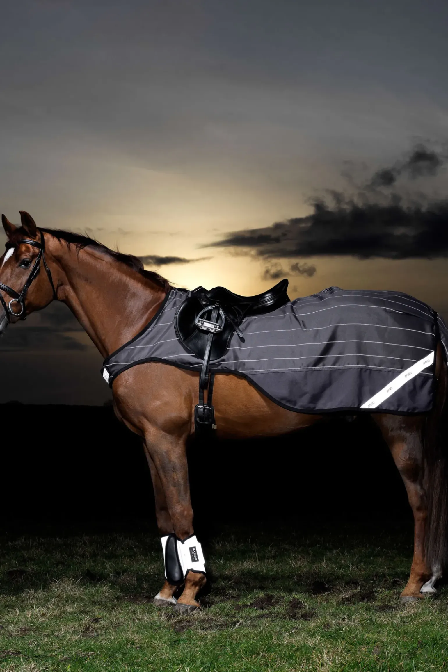 Couvre-Reins Horseware Amigo Reflectech Comp