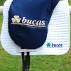 Couvre-Selle Bucas Max, Faconne, Bleu Marine/Logo Bucas