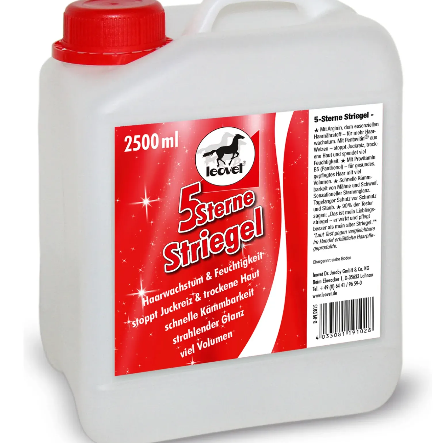 Demelant Leovet 5-Sterne Striegel 2500 Ml