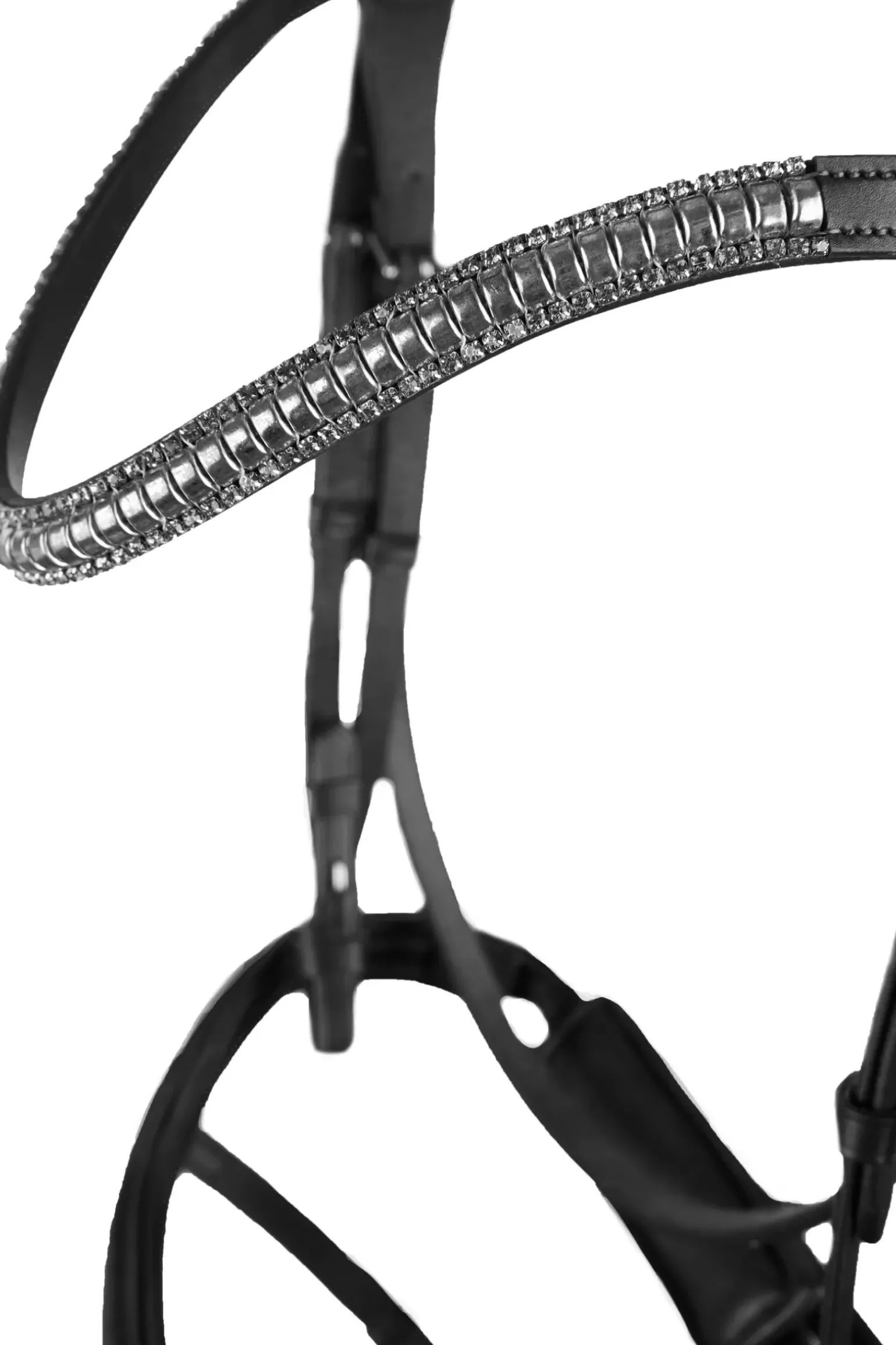 Filet Anatomique Horze Highbury Avec Frontal Cristal