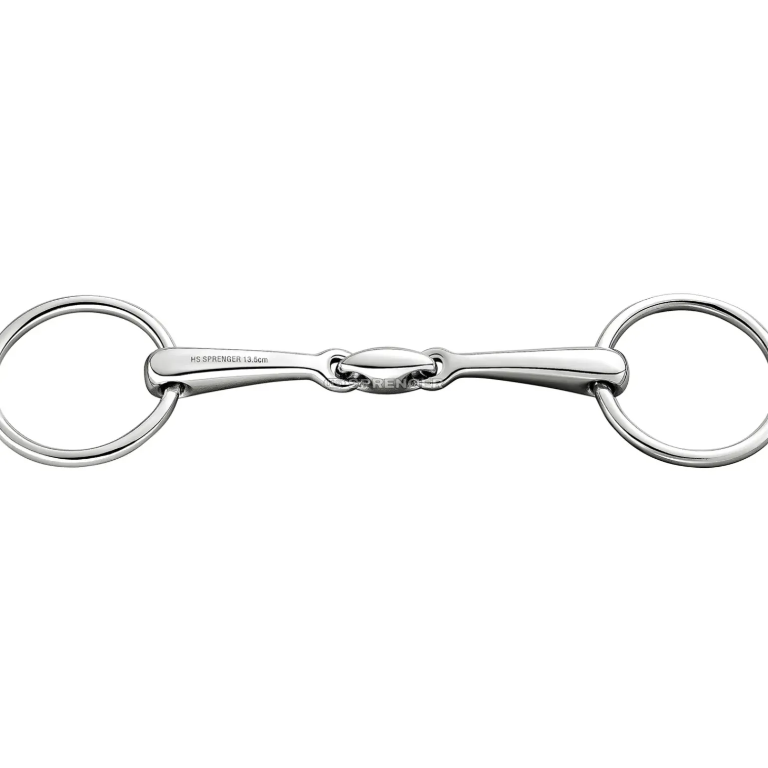 Filet De Bride Sprenger Dbl. Mors De Filet Simple Brisure Inox Inoxydable 14 Mm