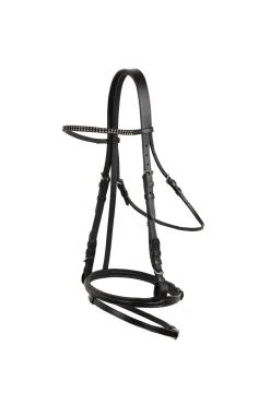 Filet En Cuir Avec Frontal Decore Cristal Horze