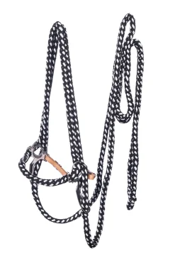 F.R.A. Jasper Hackamore Bridle Cotton Fur (System 2)