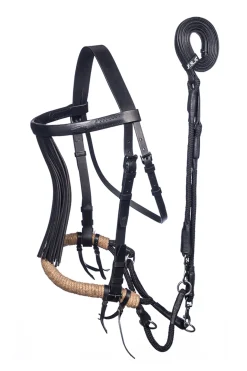 F.R.A. Tinver Bitless Bridle (System 4) W/ Reins, Shire