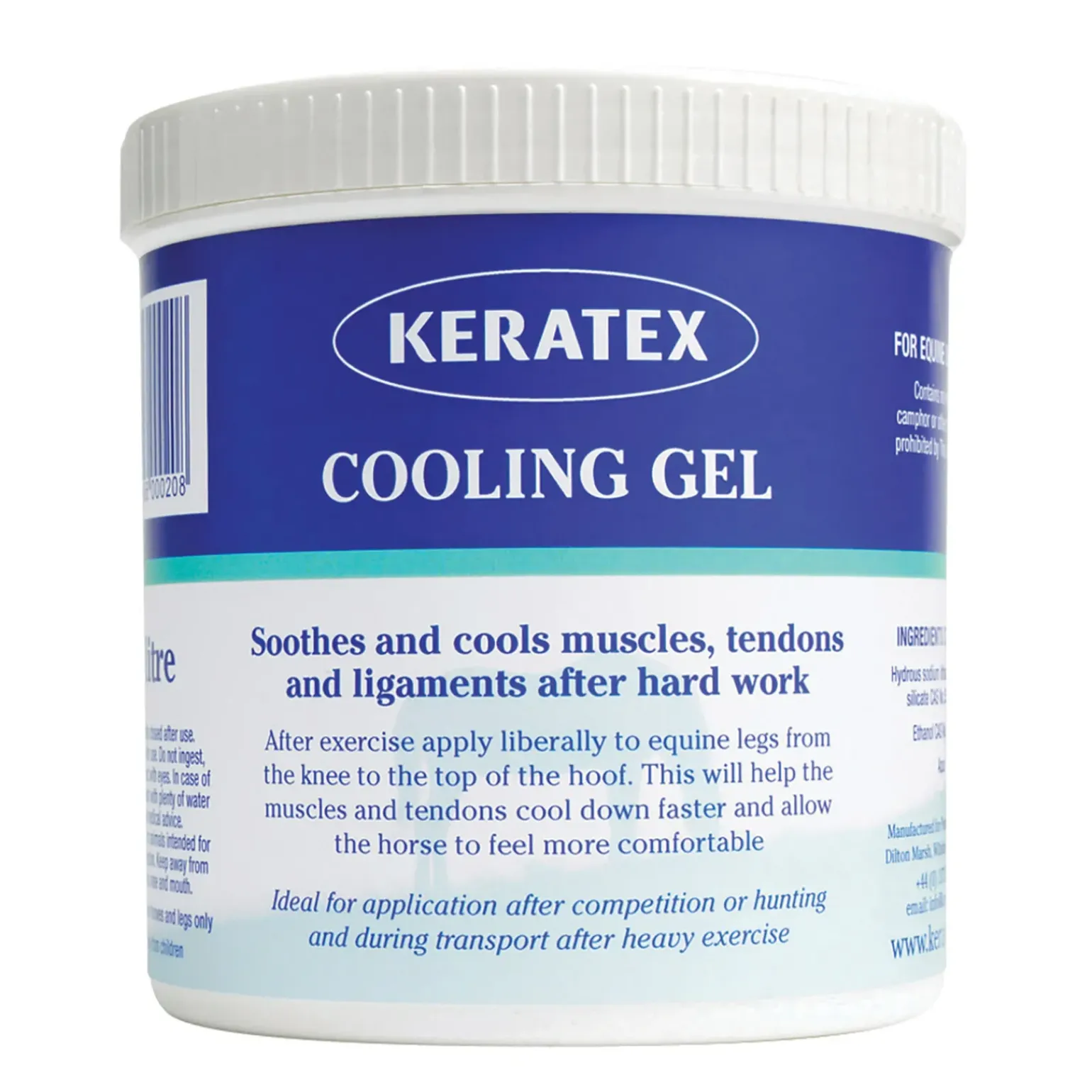 Gel De Refroidissement Keratex 1 L