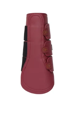 Guetres De Protection Fermees Protege-Tendons Horze Noir