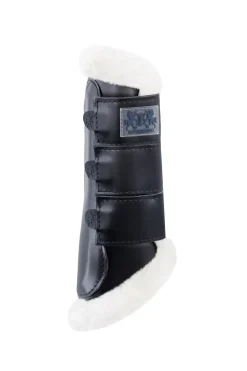 Guetres De Protection Protege Tendons Fermes B Vertigo Drew Avec Doublure En Fausse Fourrure
