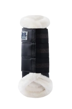 Guetres De Protection Protege Tendons Fermes B Vertigo Drew Avec Doublure En Fausse Fourrure