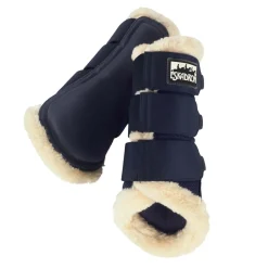 Guetres De Protection Protege-Tendons Fausse Fourrure