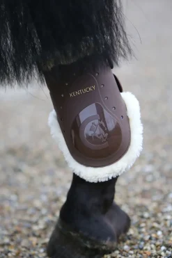 Guetres De Protection Protege-Boulets Mouton Extensibles Kentucky Horsewear