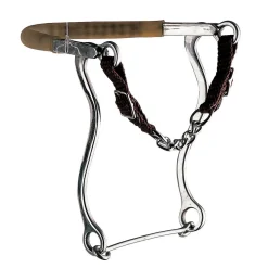 Hackamore Sprenger Avec Gourmette Et Branches Acier Inoxydable, 31 Cm