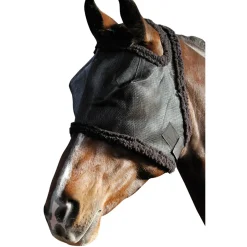 Harry'S Horse Fly Mask With Fur Binding