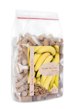 Horze Biscuits Banane, Friandises 2,5 Kg