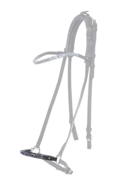 Kavalkade Blar Dropped Noseband Piece For Kjartan Icelandic Bridle