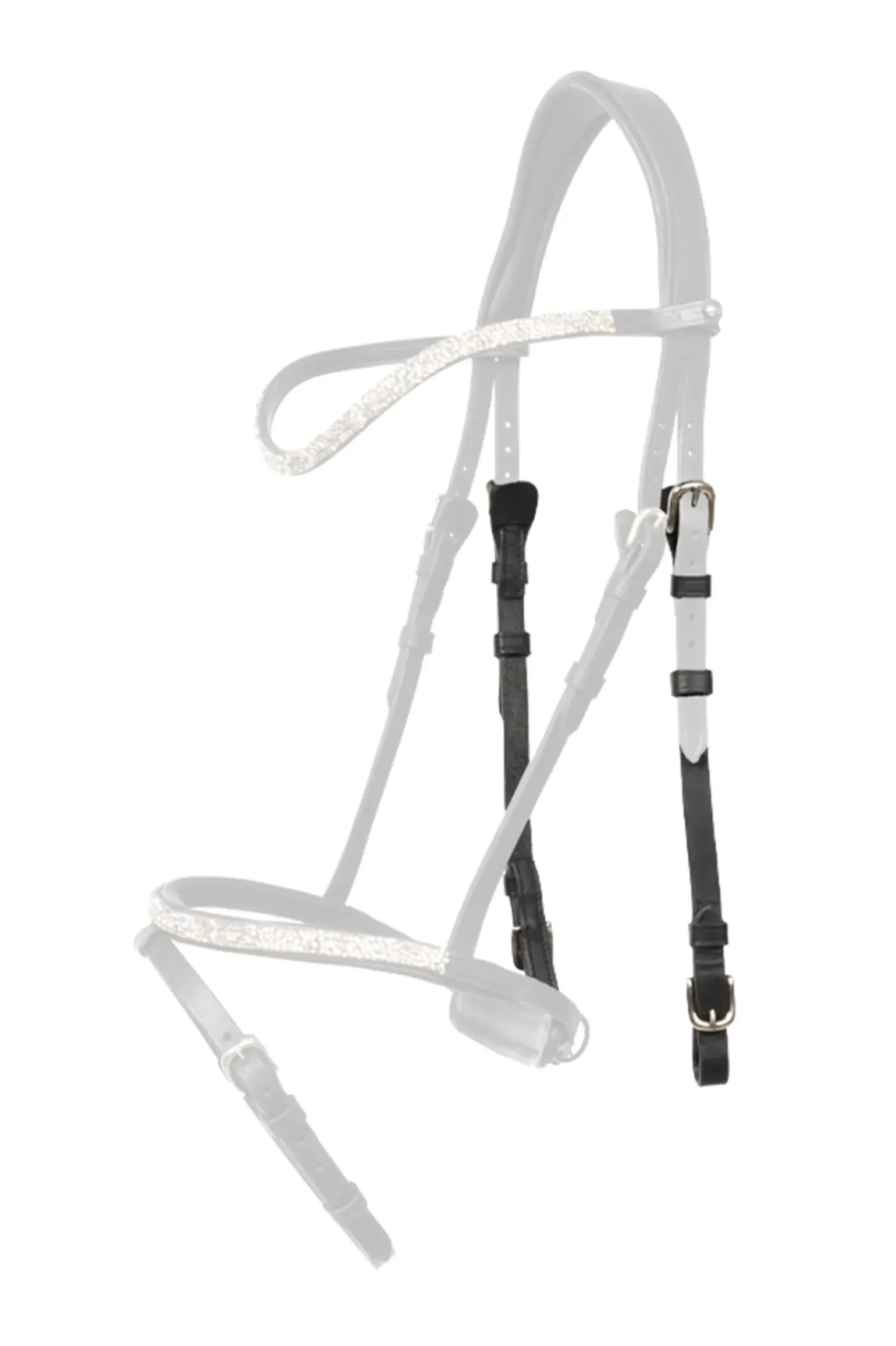 Kavalkade Cheek Pieces For Aradis Icelandic Bridle