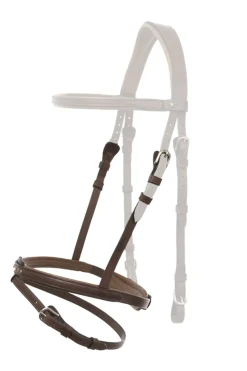 Kavalkade Gull English Noseband For Aradis Icelandic Bridle
