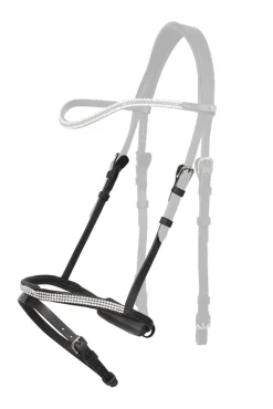 Kavalkade Hvitur English Noseband For Aradis Icelandic Bridle