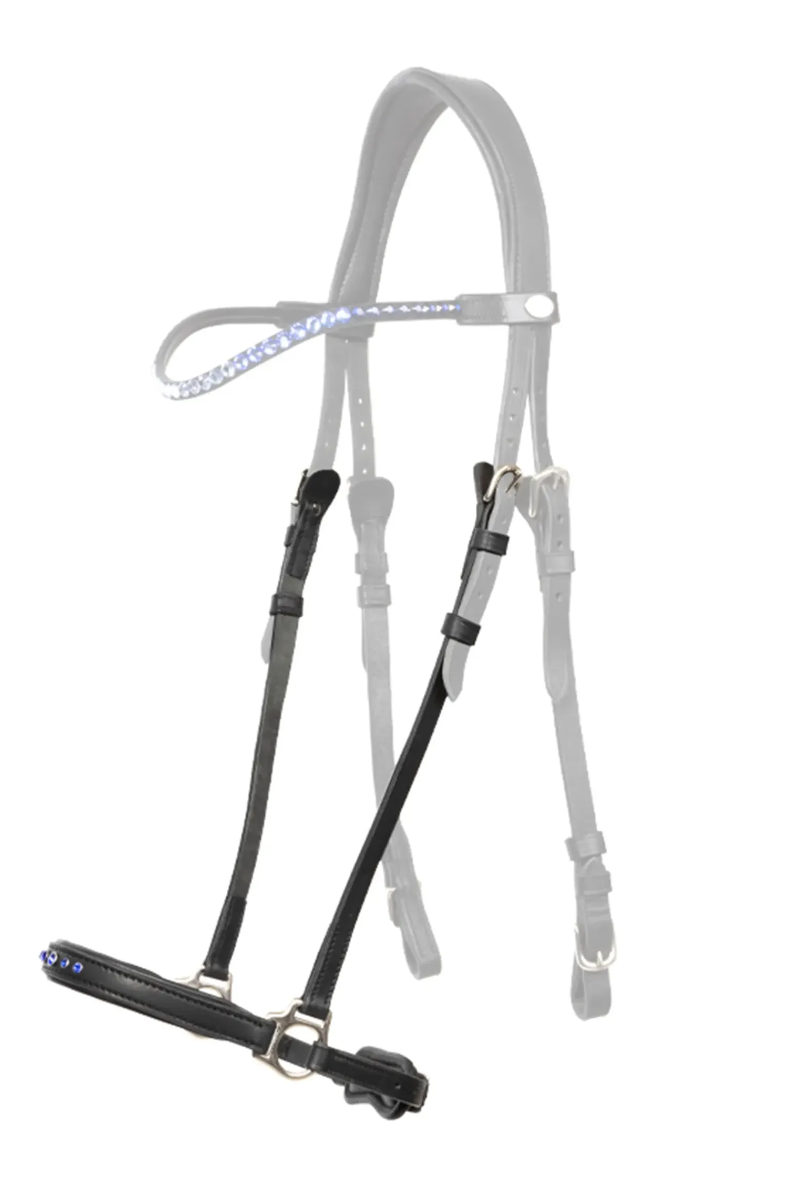 Kavalkade Kongablar Dropped Noseband For Aradis Icelandic Bridle