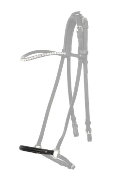 Kavalkade Svartur Dropped Noseband Piece For Kjartan Icelandic Bridle