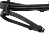 Kavalkade Svartur English Noseband For Kjartan Icelandic Bridle