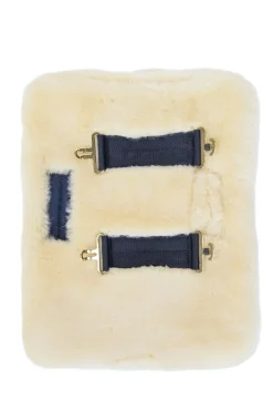 Kentucky Horsewear Vegan Sheepskin Chest Expander 2 Boucles