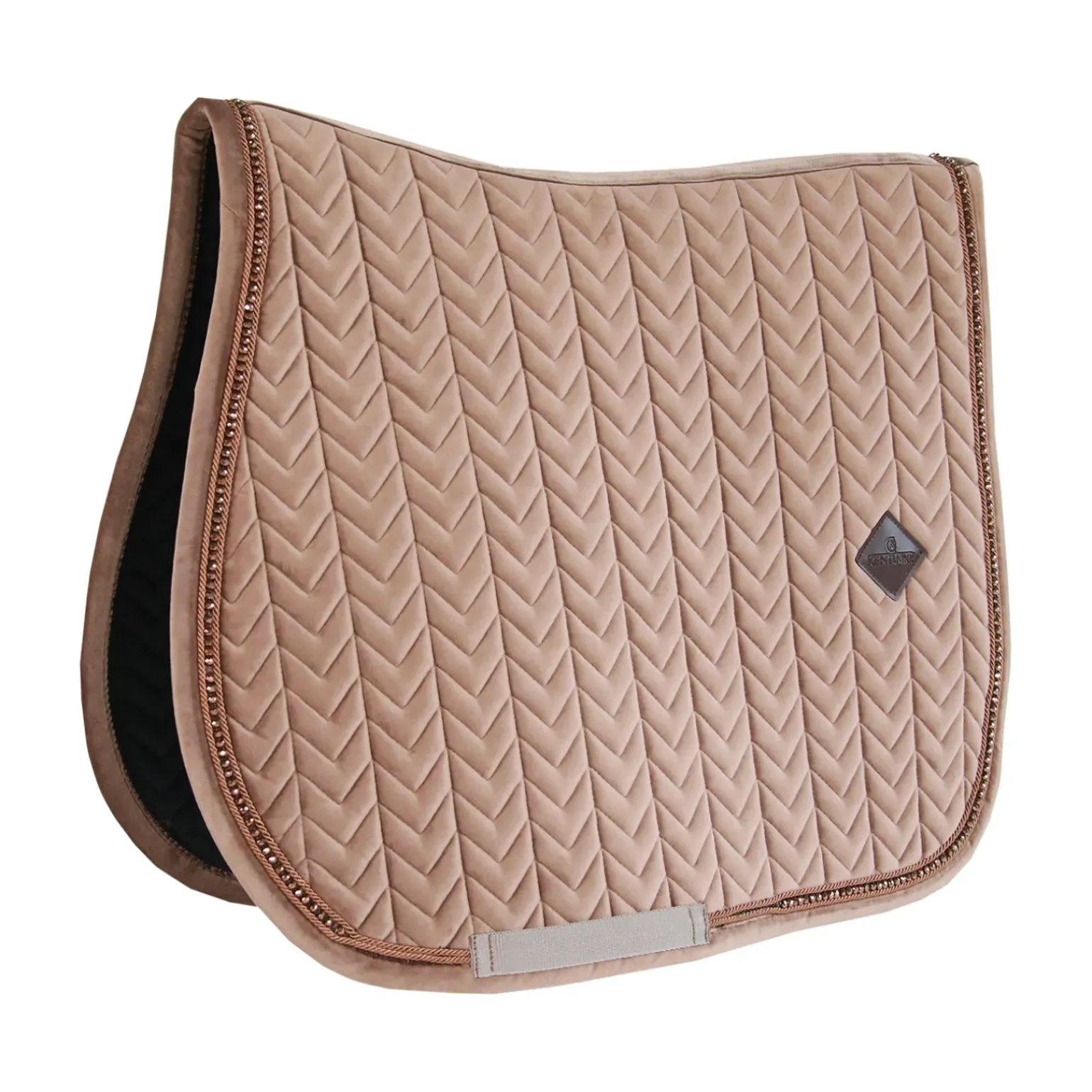 Kentucky Horsewear Velvet Pearls Jumping Saddle Pad