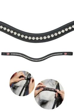 Kieffer Flexiloop® Crystal Browband