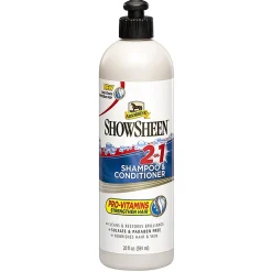 Lustrant De Robe Pour Concours Absorbine Show Sheen Deux En Un - Shampoing & Baume Embellisseur, 591 Ml