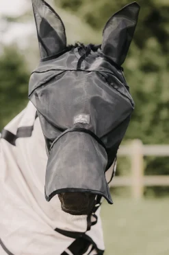 Masque Anti-Mouche Avec Oreilles Et Couvre-Nez Classic Kentucky Horsewear