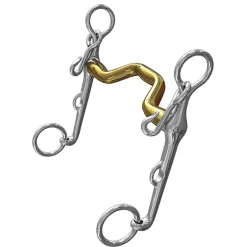 Mors De Bride Ns Bits Warmblood, Canon Epaisseur 14 Mm, Branche Inferieure 9 Cm