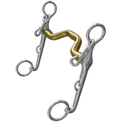 Mors De Bride Ns Bits Warmblood, Canon Epaisseur 14 Mm, Branche Inferieure 7 Cm