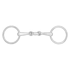 Mors De Filet A Canon Double Brisure Chantilly, 14Mm
