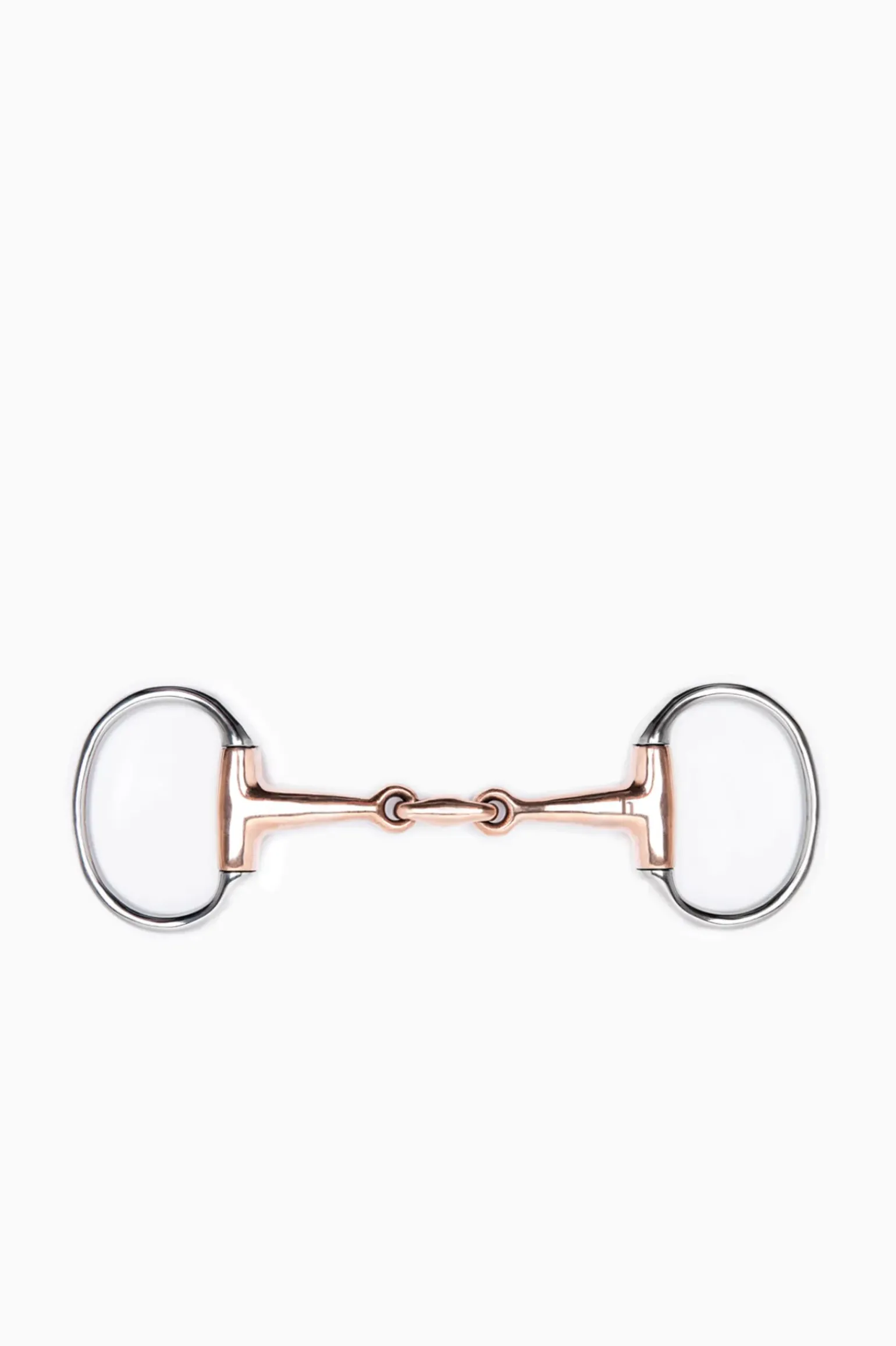 Mors De Filet A Olives Et Canon Double Brisure Et Cuivre Horze