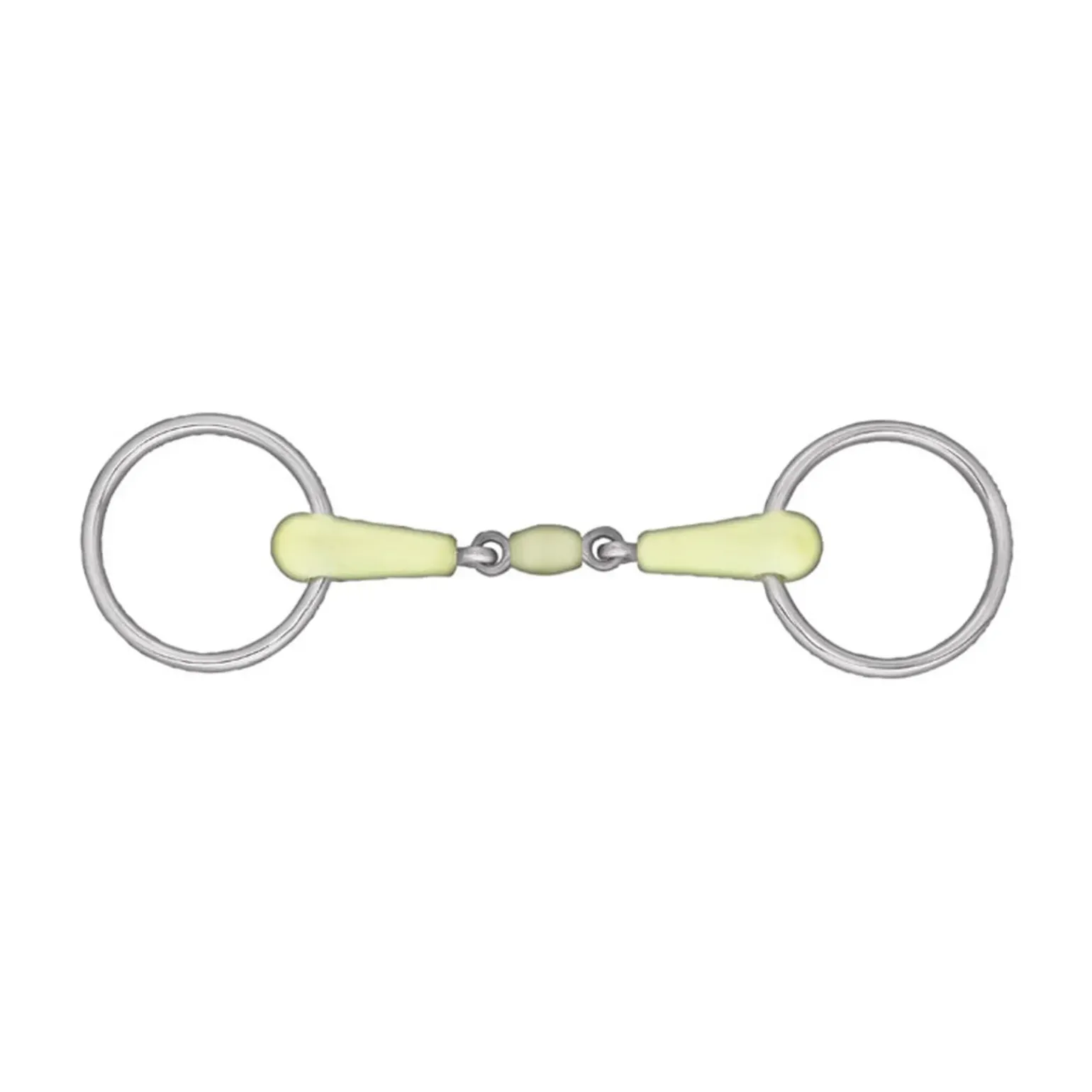Mors De Filet Horze A Canon Double Brisure, Anneaux Chantilly