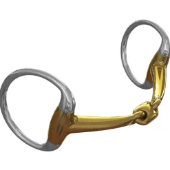Mors De Filet Ns Bits Tranz A Olives, Double Brisure, Articulation Losange, Canons 14 Mm