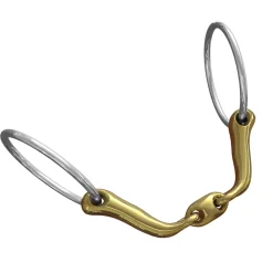 Mors De Filet Ns Bits Verbindend, Canons Epaisseur 16 Mm, Anneaux Chantilly 70 Mm