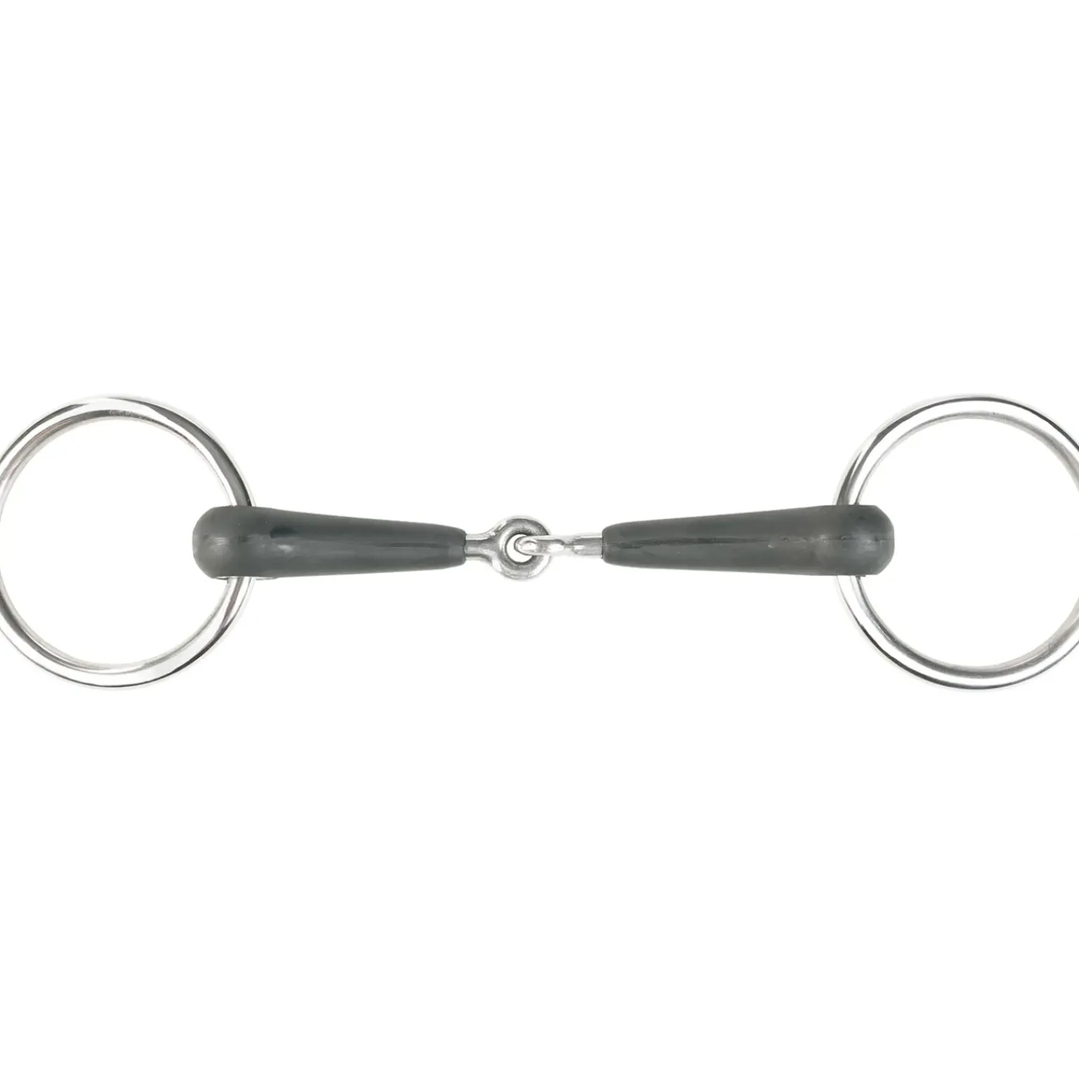 Mors De Filet Simple Brisure Caoutchouc Anneaux Chantilly Horze